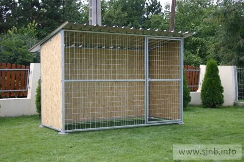 BONITA Kutya kennel, 3x1,4m padozat nélkül