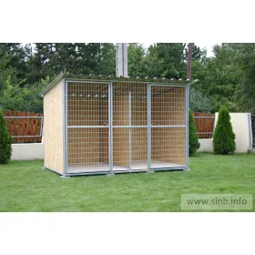 BONITA Kutya kennel, osztott, 3x2m padozat nélkül