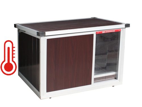 Fűthető kutyaház infrával - Thermo Woody "S"