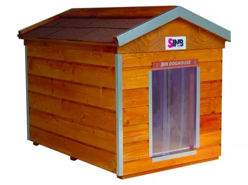 Thermo Madera szigetelt kutyaház sátortetővel  L