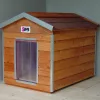 Thermo Madera szigetelt kutyaház sátortetővel  L