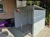 Pirata Kutya kennel, 2x2m alapterület, padozat nélkül