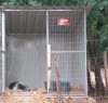 RENATO Kutya kennel, 2x2m alapterület, padozat nélkül