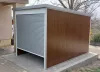 Woody 2x3m Kerti tároló elektromos kapuval