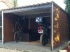 Woody 2x3m Kerti tároló elektromos kapuval