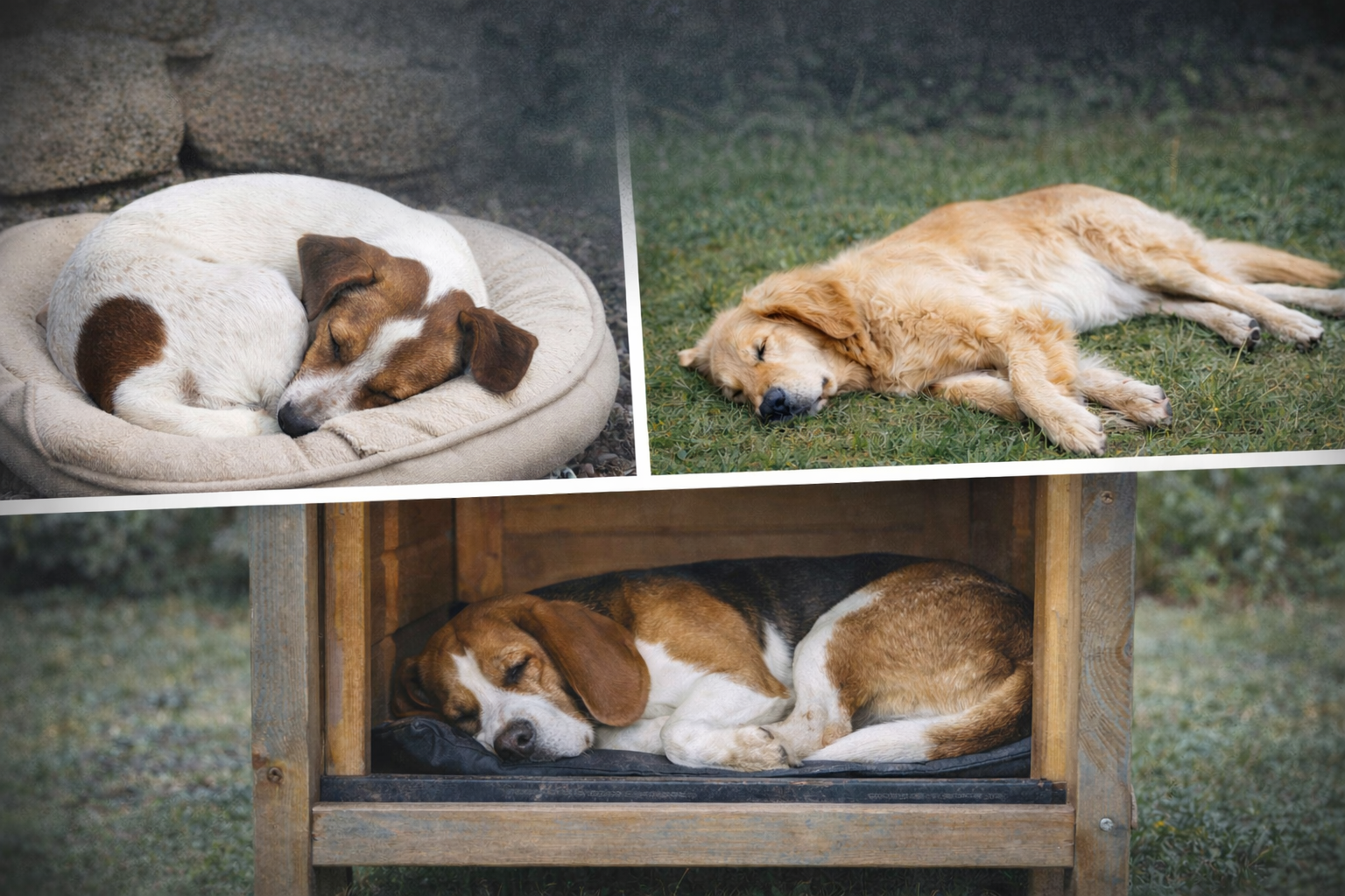 Nem minden kutya szeret ugyanúgy aludni – és ez rendben van