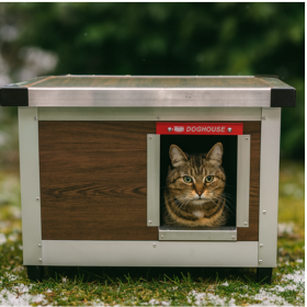 Tudd meg, hogyan vagy választhatsz ideális téli macskaházat!