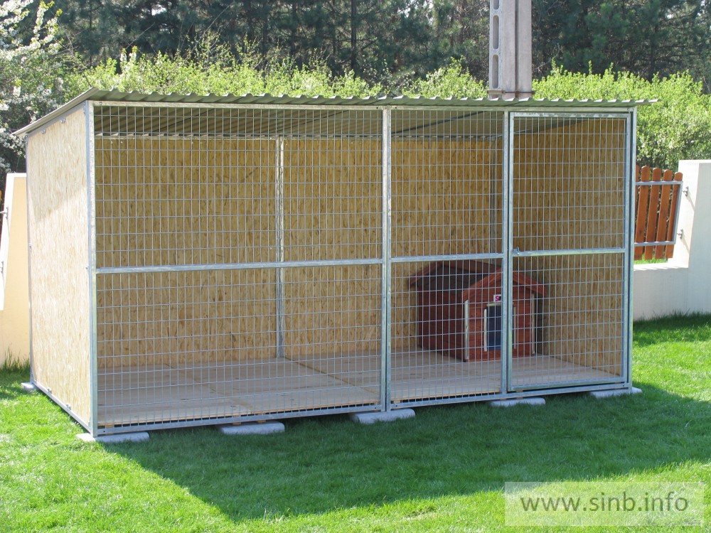 Image of BONITA Kutya kennel, 4x2m padozat nélkül