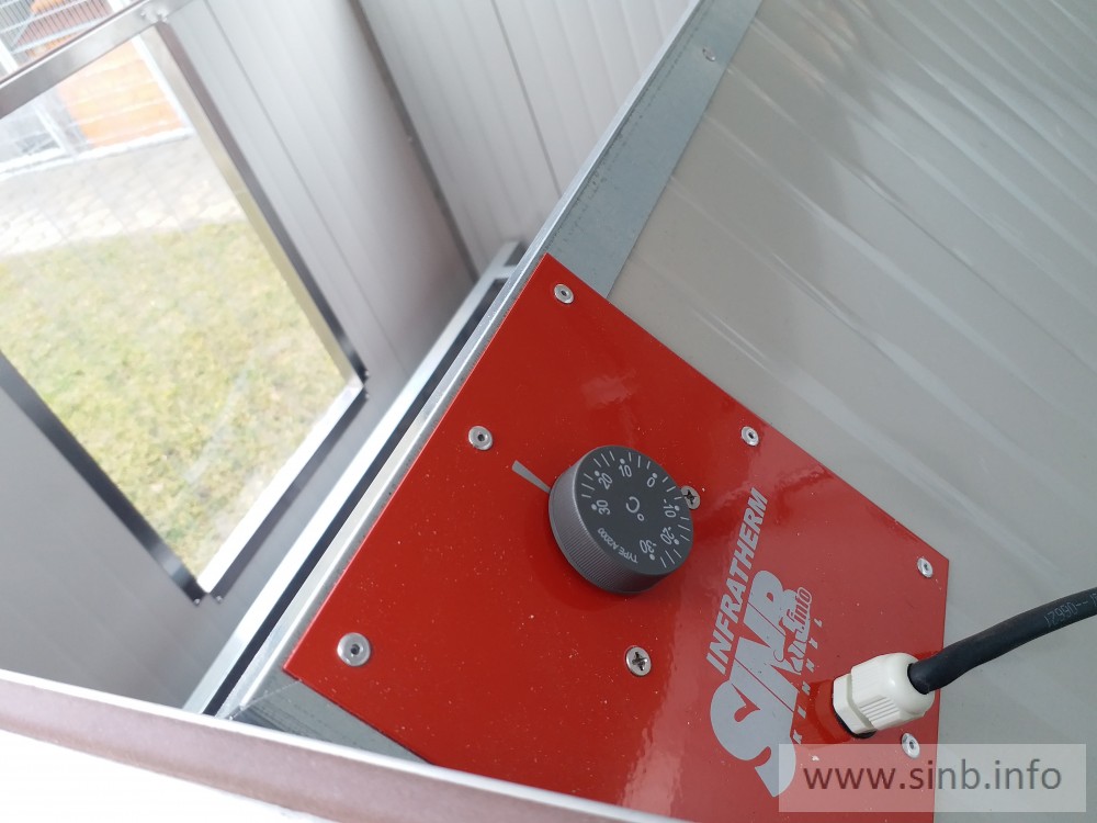 Image of Infrapanel fűtés REB-100 elletőboxhoz