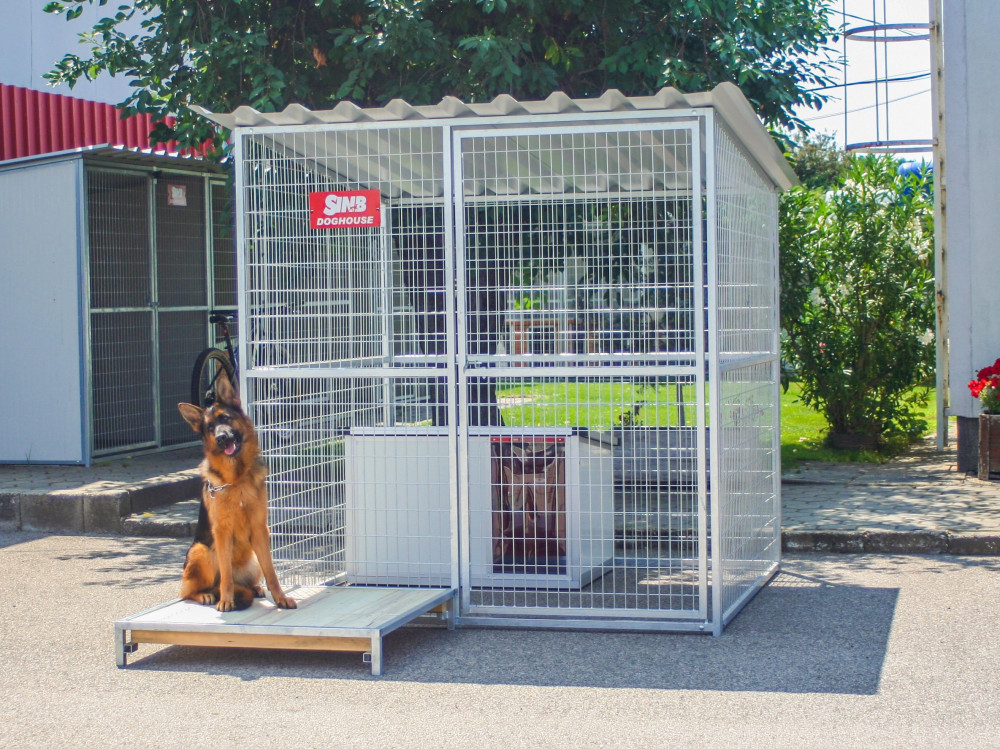 Image of GRID Kutya kennel, 2x2m alapterület padozat nélkül