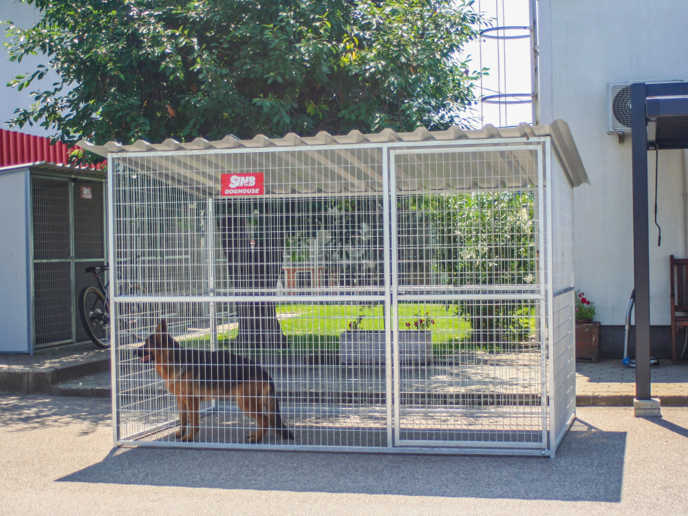 Image of GRID Kutya kennel, 2x3m alapterület padozat nélkül