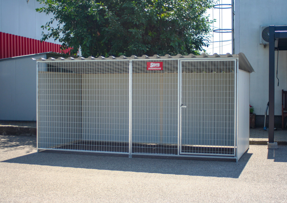 Image of Pirata Kutya kennel, 4x2m alapterület, padozat nélkül