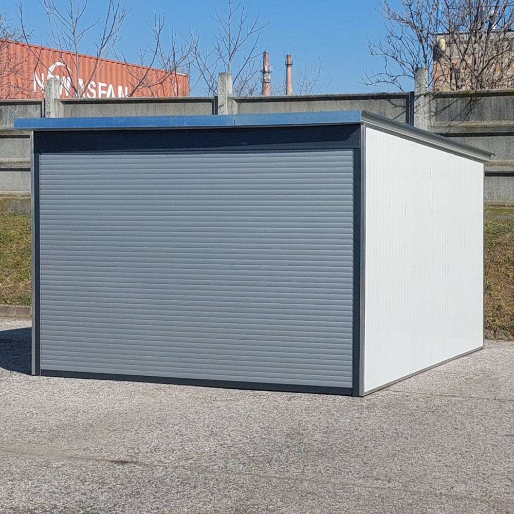 Image of Renato 3x3m Kerti tároló elektromos kapuval